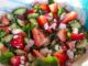 strawberry and cucumber salad